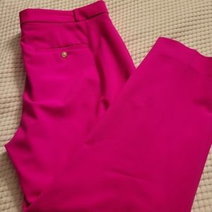 Pink wool Banana Republic suit pants size 14